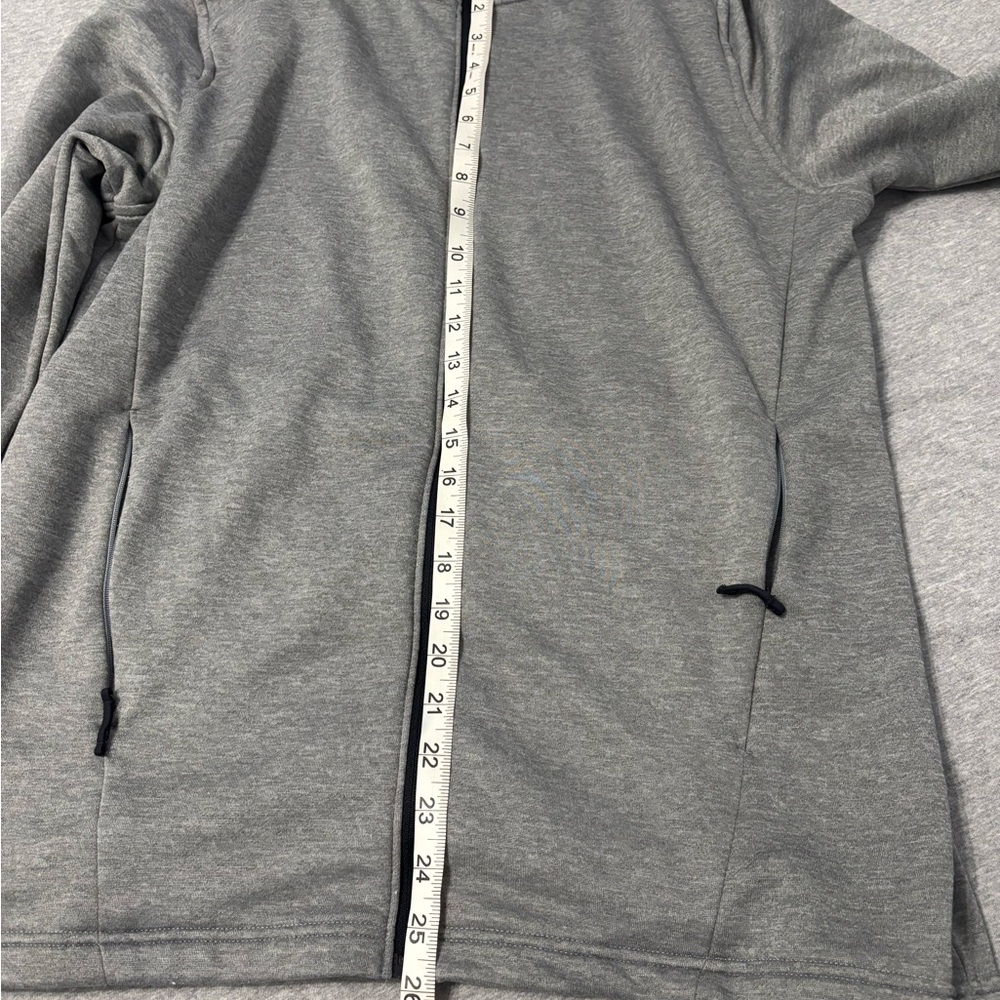 Under Armour Heather Gray Hoodie Large - Picture 8 of 8